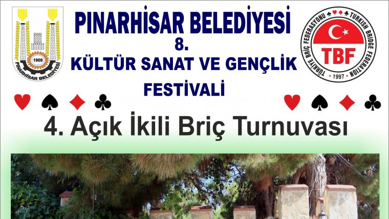 4.Açık İkili Briç Turnuvası