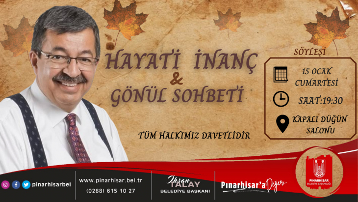 HAYATİ İNAÇ İLE GÖNÜL SOHBETİ