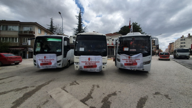 Kadınlarımız ile Evlad-ı Fatihan Diyarı Serhat Şehrimiz Edirne'ye yolcu ettik