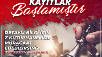 30 Ağustos Satranç Turnuvası İçin Kayıtlar Başladı!