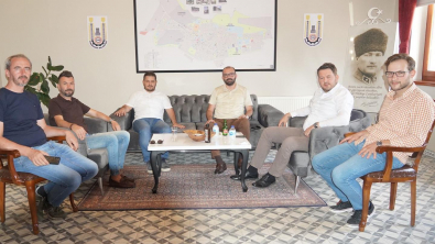 Ak Parti Kırklareli İl Başkanımız Alper Çiler 'den Başkan Talay'a ziyaret