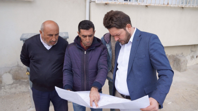 Başkan Talay #Beylik Mahallesi Karşıyaka Sokakta Devam eden Doğalgaz 3.Etap Çalışmalarımızı yerinde inceledi