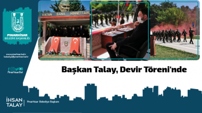 BAŞKAN TALAY DEVİR TESLİM TÖRENİNDE