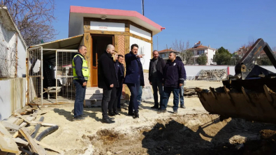 Başkan Talay İlçemizde devam eden Saha çalışmalarımızı yerinde inceledi.