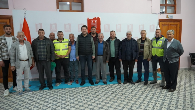 Başkan Talay Pınarhisar'lı Çiftçiler ile bir araya geldi .