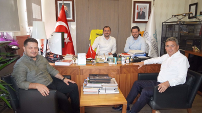 Başkan Talay'dan Süleyman Paşa Belediyesine Ziyaret