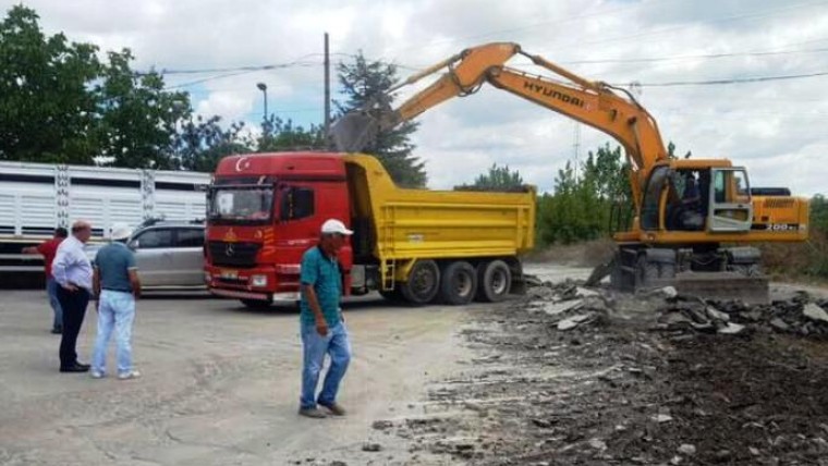 Asfaltlama Çalışmalarımız Başladı