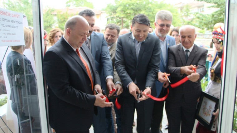 Halk Eğitimi Merkezi Yıl Sonu Sergisi Açılış Töreni