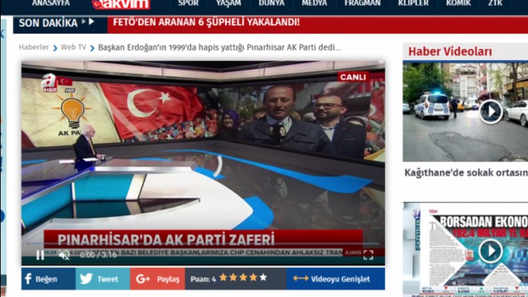 Başkan Erdoğan'ın 1999'da hapis yattığı Pınarhisar AK Parti dedi...