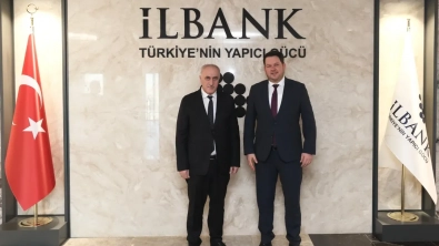 İller Bankası Genel Müdürü Sayın Eyyüp Karahan’ı makamında ziyaret ettik.