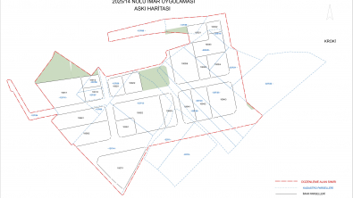 Pınarhisar İlçesi, Orta Mahallesi 2025/14 Nolu İmar Uygulaması