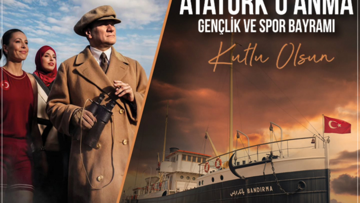 19 Mayıs Atatürk'ü Anma, Gençlik ve Spor Bayramı kutlu olsun