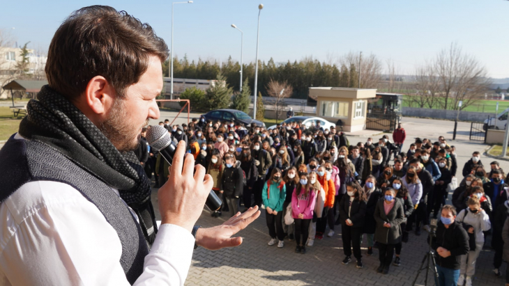 Başkan Talay 12. Sınıf Öğrencilerimizle ile bir araya geldik