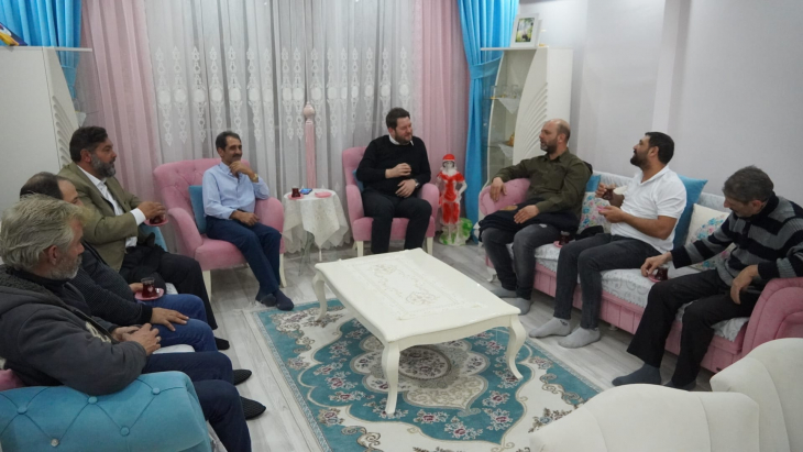 Başkan Talay Yılbaşı gecesinde Uğur Demir Kardeşimizin misafiri oldu