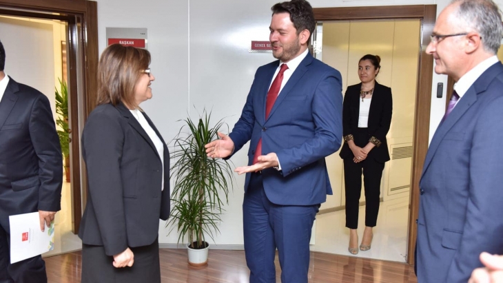 Belediye Başkanı Sn. İhsan Talay Ankara'da