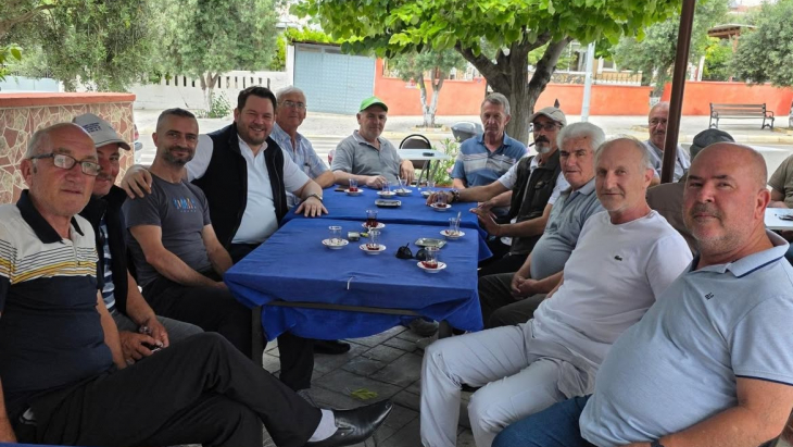 Cuma namazı sonrası Beşyol’da hemşehrilerimizle bir araya geldik.