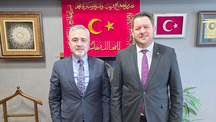 Gazi Meclisimizde, Kırklareli Milletvekilimiz Sayın Ahmet Gökhan Sarıçam’ı ziyaret ettik.