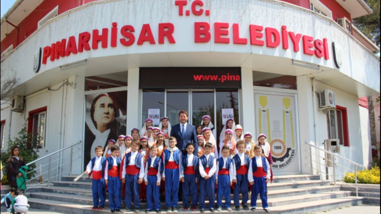 Pınarhisarspor Halk Oyunları Ekibi'nin Ziyareti
