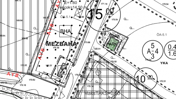 Pınarhisar İlçesi, Dere Mahallesi DM4-TR7 Nolu Trafoya Ait Uygulama İmar Planı Değişikliği