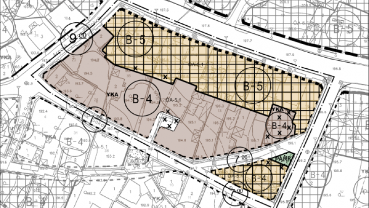 Pınarhisar İlçesi, Orta Mahalle 125, 322 ve 323 Adaların Bir Kısmına İlişkin Uygulama İmar Planı Değişikliği