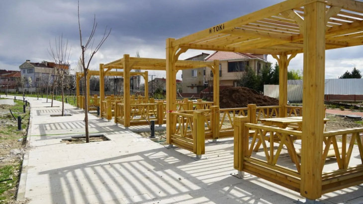 Pınarhisar Millet Bahçesi Projemizde çalışmalar aralıksız sürüyor