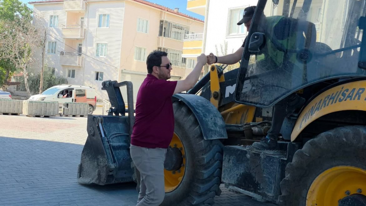 Pınarhisar’ımız için çalışmaya, yeni yollar açmaya devam ediyoruz.