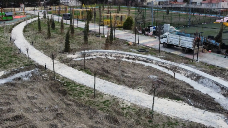Pınarhisar Millet Bahçesi Projemizde çalışmalar aralıksız sürüyor
