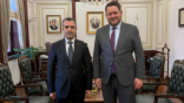 Adalet Bakanlığı Bakan Yardımcımız Sayın Abdullah Aydoğdu’yu makamında ziyaret ettik.