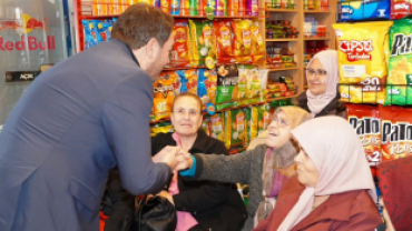 İlçemiz Balıklı Meydan’da hizmete açılan Elif Market’in açılışını gerçekleştirdik.