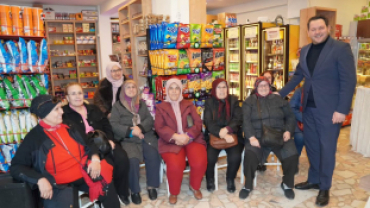 İlçemiz Balıklı Meydan’da hizmete açılan Elif Market’in açılışını gerçekleştirdik.