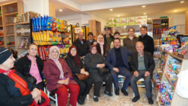 İlçemiz Balıklı Meydan’da hizmete açılan Elif Market’in açılışını gerçekleştirdik.