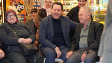 İlçemiz Balıklı Meydan’da hizmete açılan Elif Market’in açılışını gerçekleştirdik.