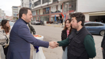 İlçemiz Balıklı Meydan’da hizmete açılan Elif Market’in açılışını gerçekleştirdik.