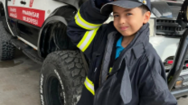 Minik İtfaiyeciler Görev Başında.