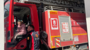 Minik İtfaiyeciler Görev Başında.