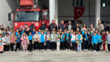 Minik İtfaiyeciler Görev Başında.