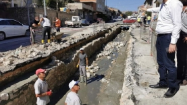 ALTYAPI ÇALIŞMALARINA SON SÜRAT DEVAM