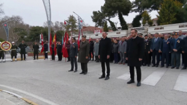 18 Mart Şehitler Günü ve Çanakkale Zaferi’nin 111. yıl dönümü kapsamında düzenlenen anma programı, büyük bir saygı, vakar ve duygu yoğunluğu içerisinde gerçekleşti.