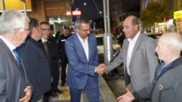 19 Ekim Muhtarlar Günü münasebetiyle Kaymakamımız Sayın Enver Özderin ve kıymetli muhtarlarımızla bir araya geldik.