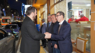 19 Ekim Muhtarlar Günü münasebetiyle Kaymakamımız Sayın Enver Özderin ve kıymetli muhtarlarımızla bir araya geldik.