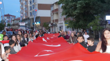 19 Mayıs Atatürk’ü Anma, Gençlik ve Spor Bayramı dolayısıyla ilçemizde düzenlediğimiz Gençlik Yürüyüşü ile bayram coşkumuzu hep birlikte taçlandırdık.
