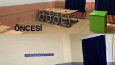 2025 - 2026 Eğitim - Öğretim Yılı öncesi okulumuzu öğrencilerimiz için en güzel şekilde hazırlamaya devam ediyoruz.