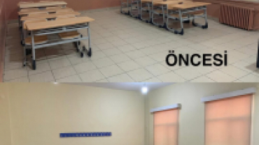 2025 - 2026 Eğitim - Öğretim Yılı öncesi okulumuzu öğrencilerimiz için en güzel şekilde hazırlamaya devam ediyoruz.