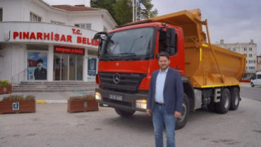 Ümraniye Belediyesi'nden Belediyemize hibe araç