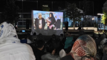 Pınarhisar’da Yaz Akşamları Bir Başka Güzel.  Açık Hava Sineması