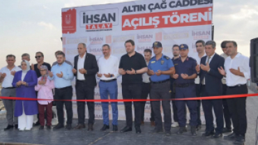 ALTIN ÇAĞ CADDEMİZ PINARHİSAR’IMIZA HAYIRLI OLSUN