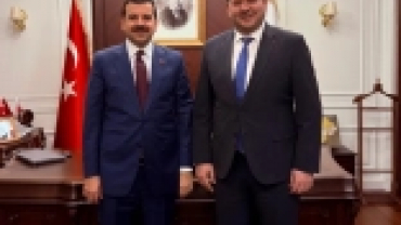 Adalet Bakan Yardımcımız Sayın Mehmet Yılmaz’ı makamında ziyaret ettik.