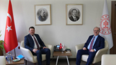 Kültür ve Turizm Bakan Yardımcımız Sayın Serdar Çam’ı makamında ziyaret ettik.