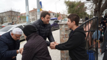 Bayram namazımızı Beşyol 100. Yıl Camii’nde eda ettikten sonra, kıymetli hemşehrilerimizle ve cami cemaatimizle bayramlaştık.