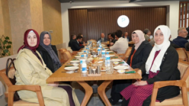 Belediye Başkanımız Sayın İhsan Talay, ilçemiz ve köylerimizde görev yapan kıymetli din görevlilerimiz ve emekli hocalarımızla bir araya geldi.